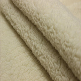 Commercial Sherpa Sheepskin Fabric Shrink - Resistant For  Garment