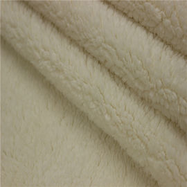Commercial Sherpa Sheepskin Fabric Shrink - Resistant For  Garment
